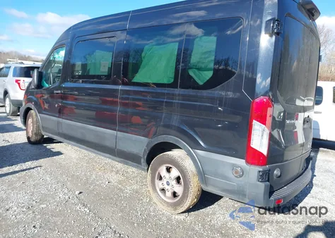 2020 Ford Transit-350 Passenger Van Xl z USA, uszkodzony, nr VIN 1FBAX2C87LKB25667